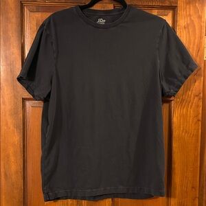 J. Crew Charcoal Sleeve Tee, Large
